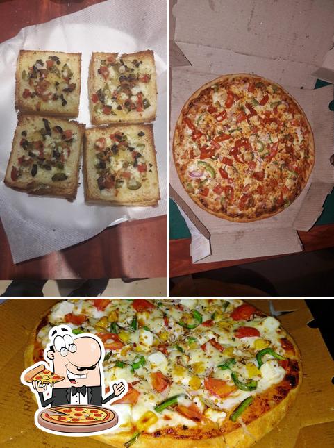 Try out pizza at Big Pizza
