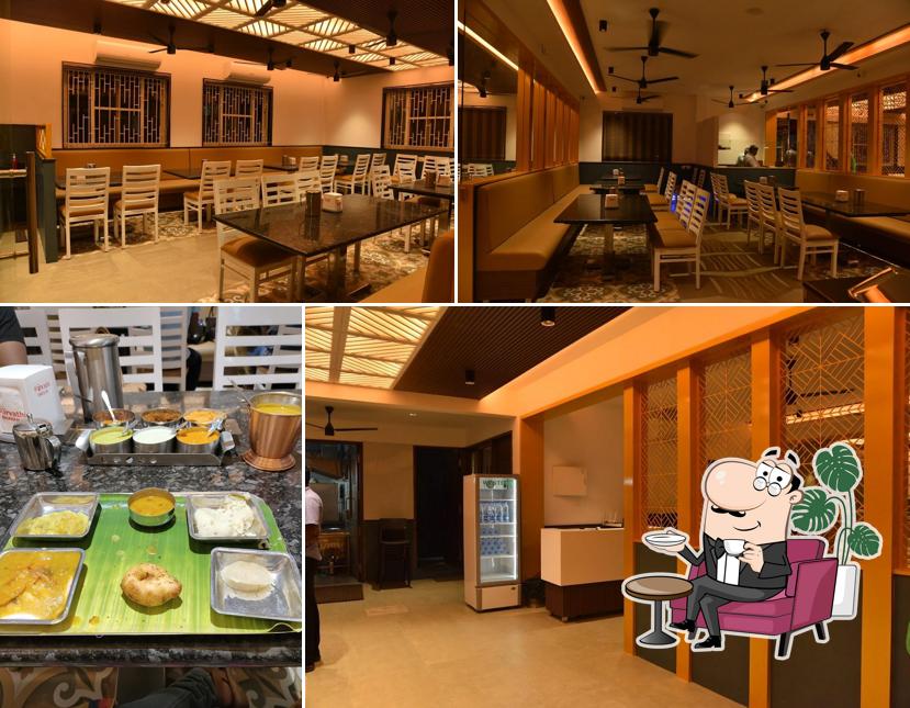 The interior of Gowri Parvathi Bhavan