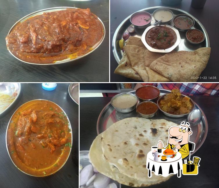 Food at Hotel Apurva