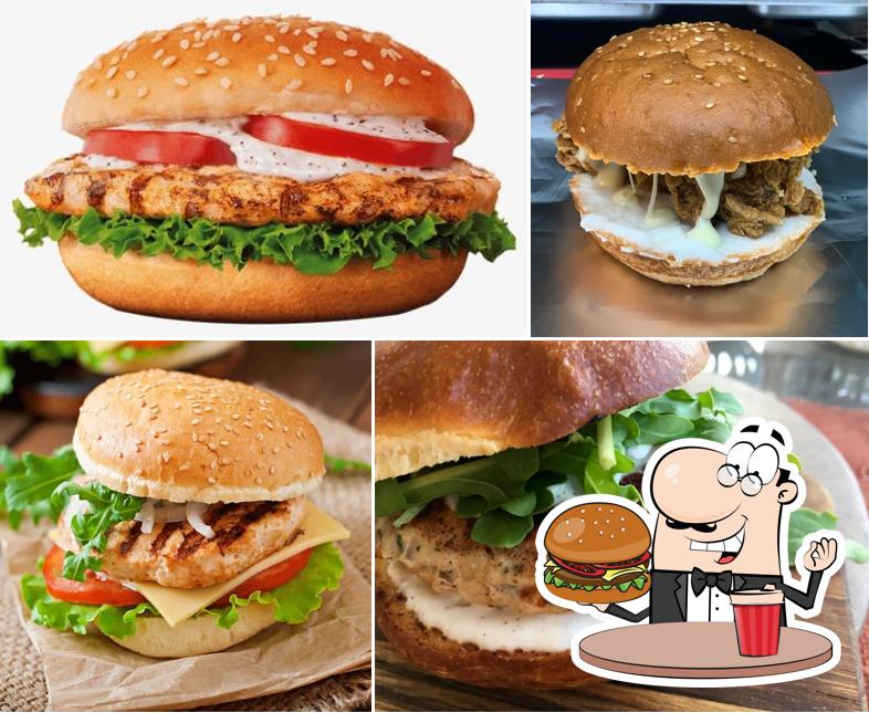 Try out a burger at KGFC for Chicken Lovers