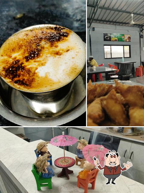 Creme brulee at Kaphi Gourmet Field - Best Coffee