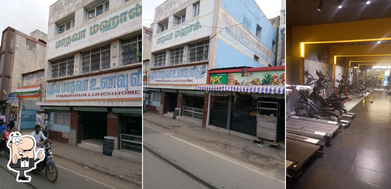 Look at the photo of Madhava Mahal