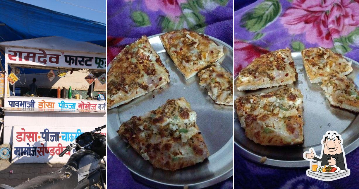 Food at Ramdev fast food