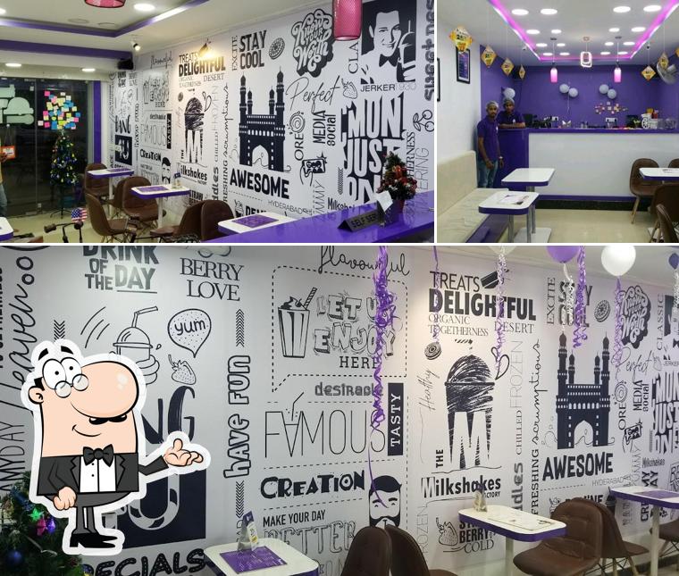 The interior of The milkshakes factory