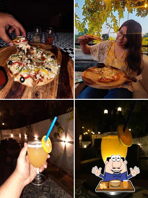 Food at Richie Rich Pan house