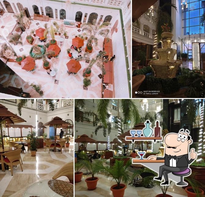 The interior of Spring Cafe