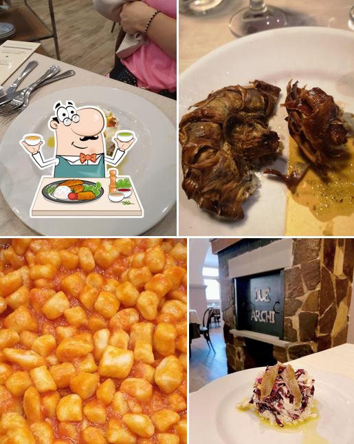 Cibo al Trattoria Due Archi
