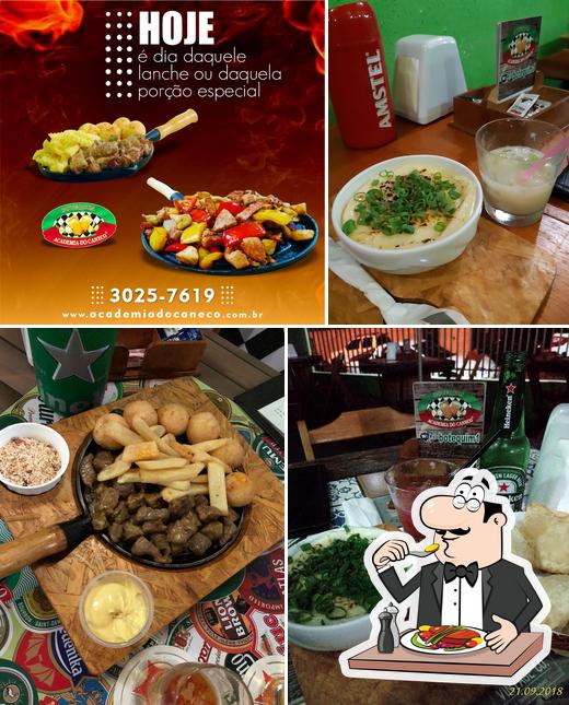 Comida em Academia do Caneco Botequim