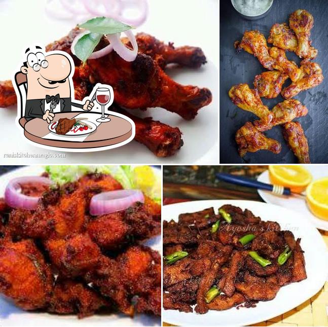 Get meat meals at Al Madina Family Restaurant