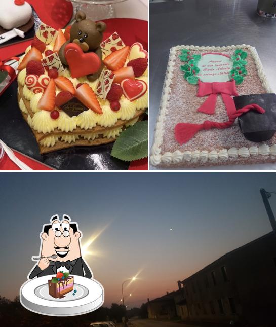 Torta al cioccolato al Bar Pasticceria da Gianna