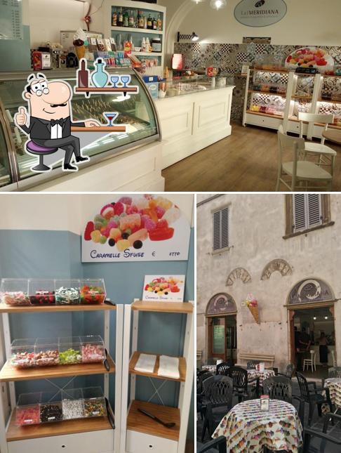 Gli interni di La Meridiana