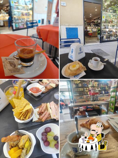 Cibo al Torrefazione Tiuna Di Fogli Gioietta