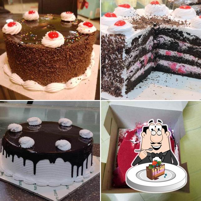 Chocolate cake at Cake Tower