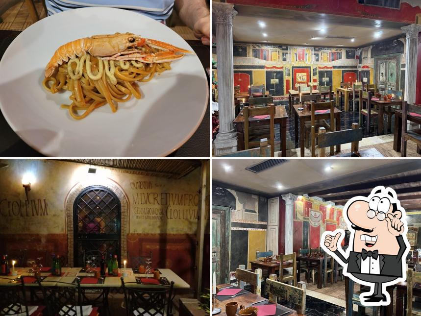 Dai un'occhiata agli interni di Caupona