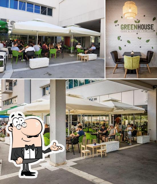 Gli interni di Green House - Food&Coffee