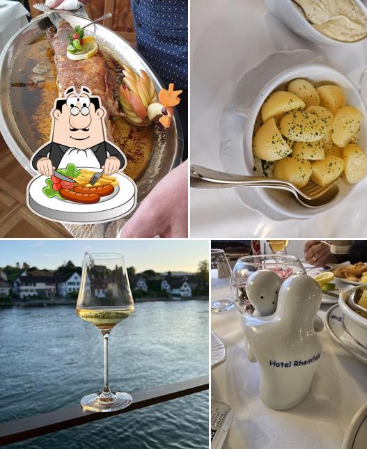 Cibo al Hotel Restaurant Rheinfels, Max Schwegler