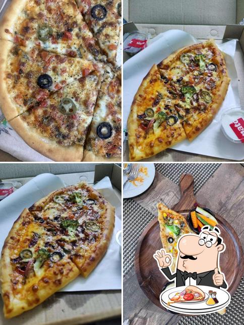 Order various variants of pizza