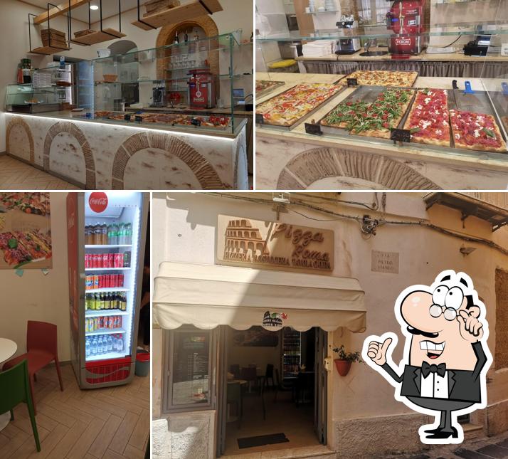 Dai un'occhiata agli interni di Pizza Roma