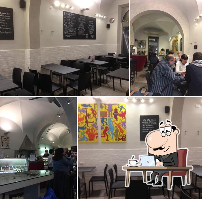 Gli interni di Bar moderno snc