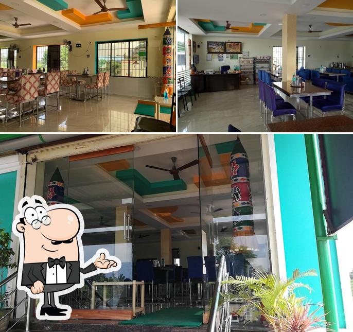 The interior of Asaithambi hotel