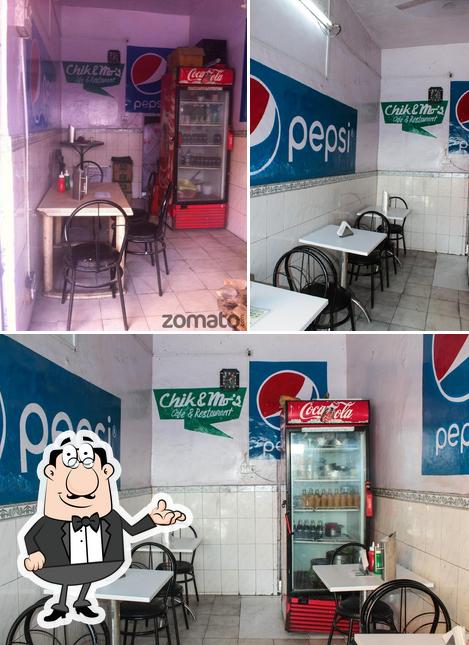 The interior of Chik & Mos