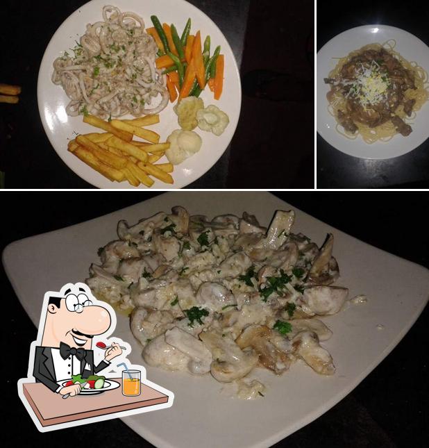 Food at Greenwoods Bar and Restaurant