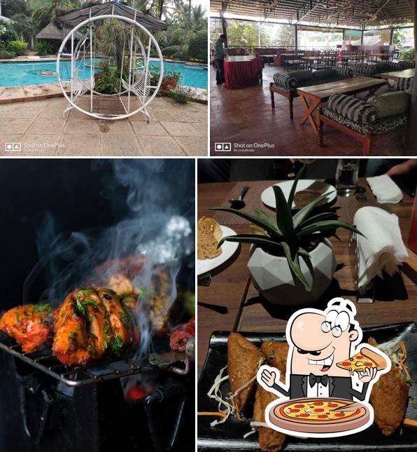 Order pizza at Holiday Village Resort