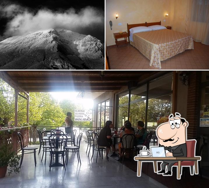La interni e esterno del ristorante