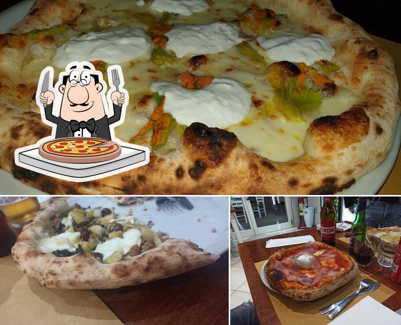 Scegli tra le molte varianti di pizza