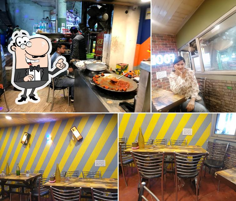 The interior of Mr. Momos Shimla