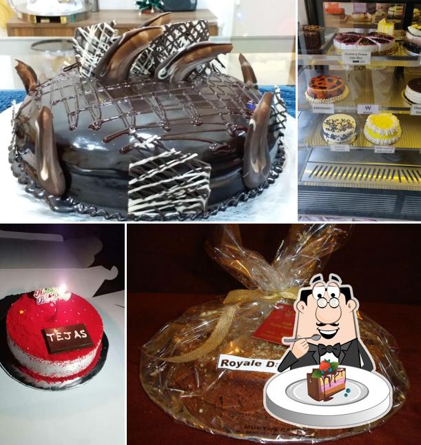 Chocolate cake at Mukta's Cakes