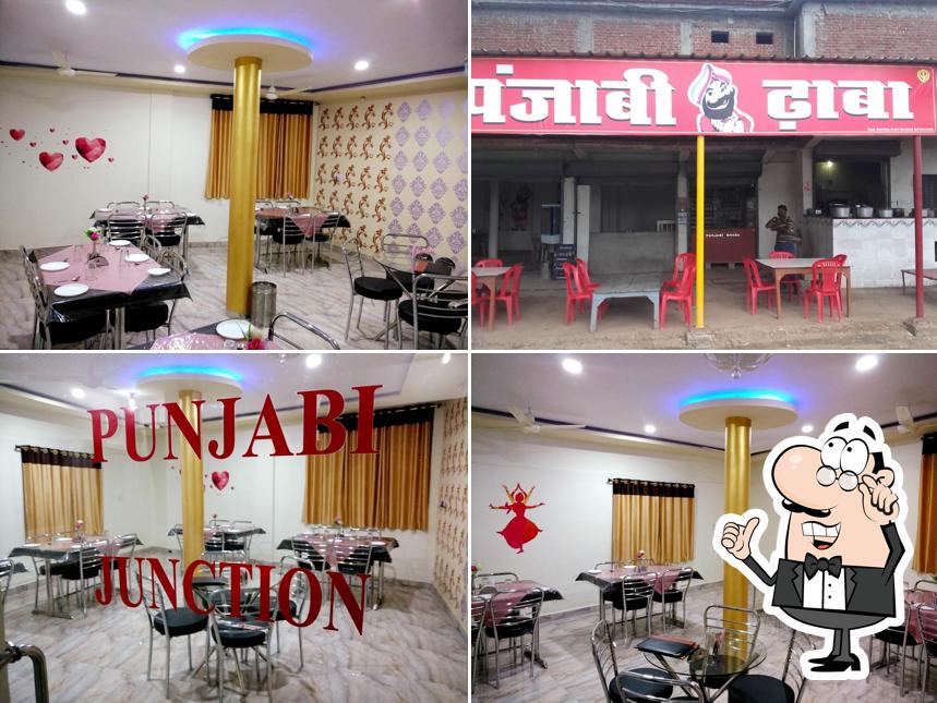 The interior of Punjabi Dhaba Maihar
