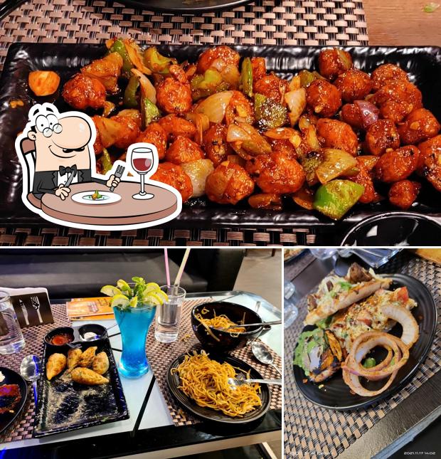 Food at THE CRICKET CAFE BEST VEG RESTAURANT IN ANGUL