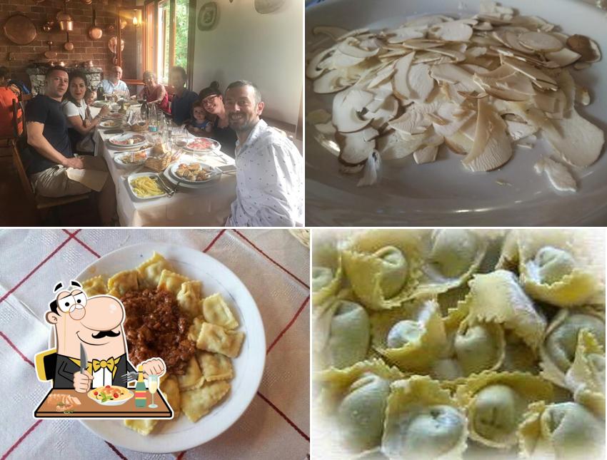Cibo al Ristorante Fuoco di Bosco