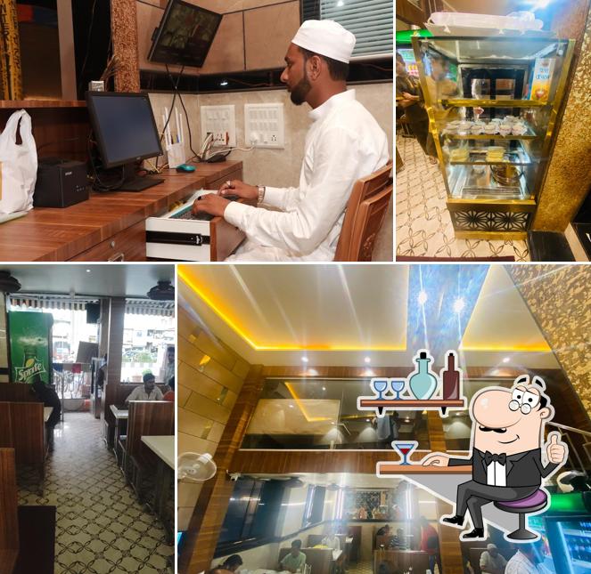 The interior of Shahi Darbar Restaurant