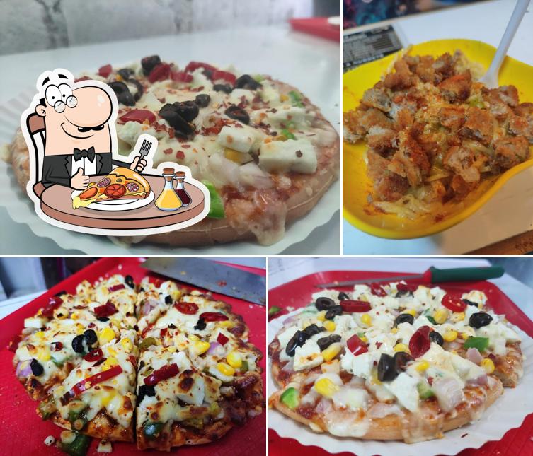 Order different variants of pizza