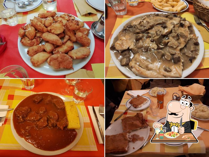 Platti al Trattoria Da Gianni