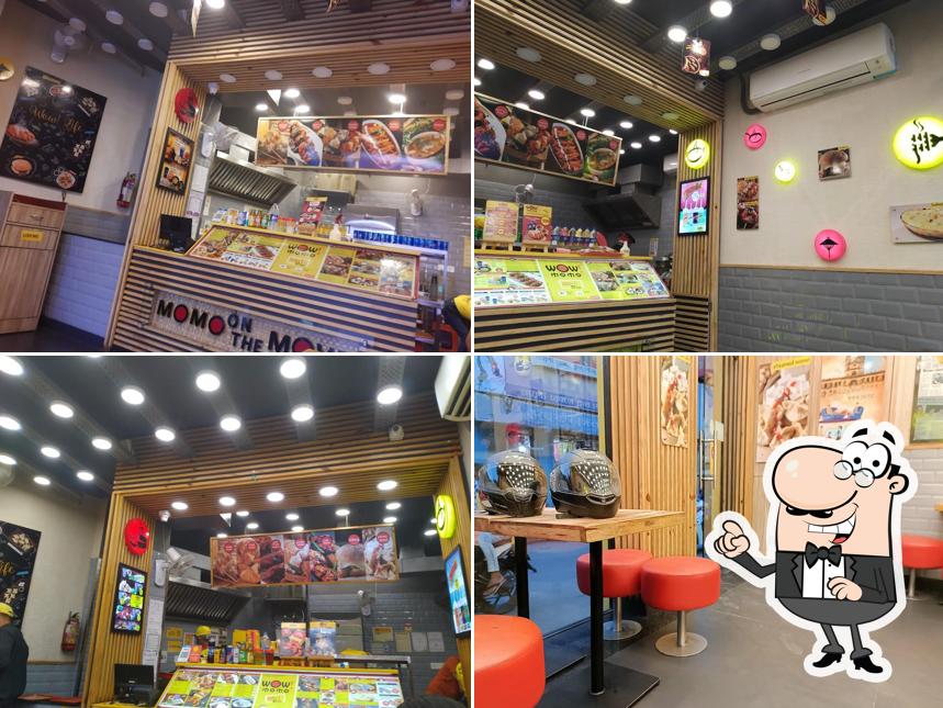 The interior of Wow! Momo