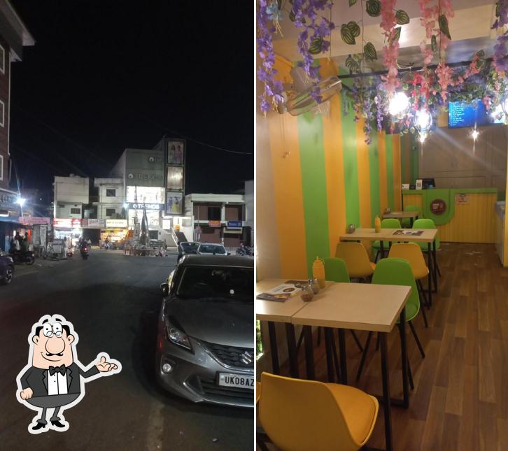 Check out how cheesy crazy cafe looks inside