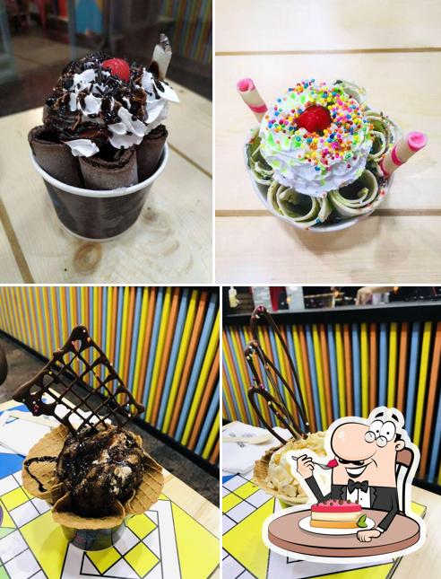 Order one of the sweet dishes