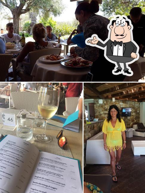 Dai un'occhiata agli interni di Le Dune Beach Restaurant & Lounge Bar