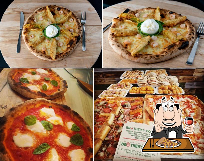 A Brother's Food Pizza, puoi ordinare una bella pizza