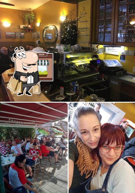 Gli esterni di Kafe bar Nec