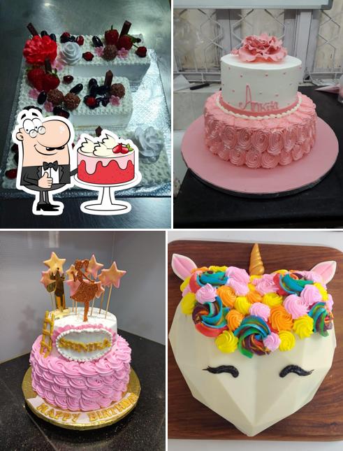Red velvet cake at CakeZone