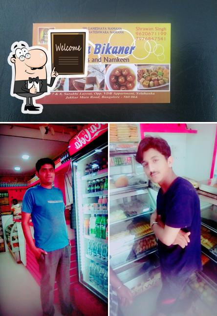 Here's a photo of Maa Bikaner sweets and namkeen