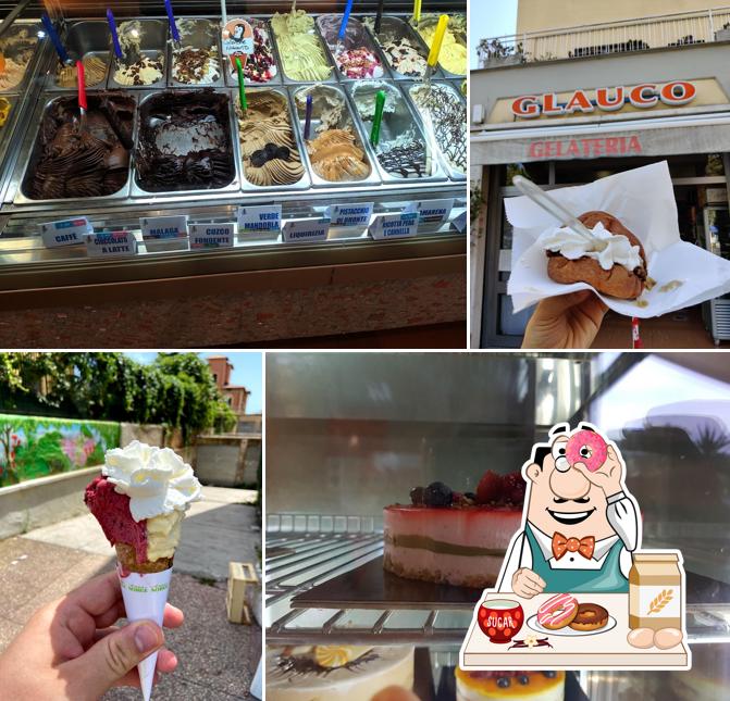 Gelateria Glauco offre un'ampia varietà di dolci