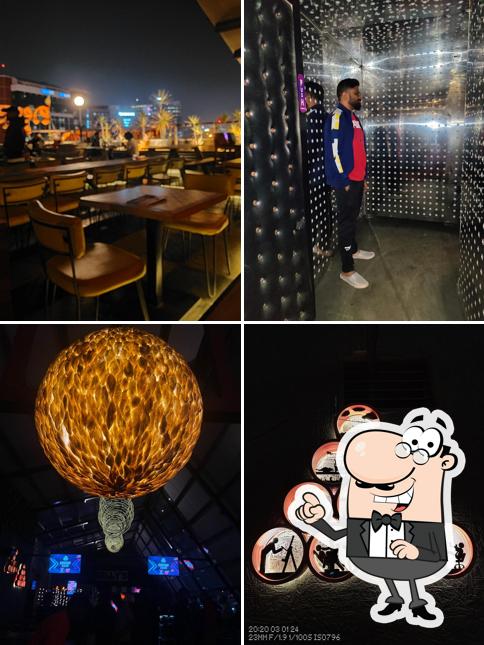 The interior of Gilly's Restobar - Mahadevapura