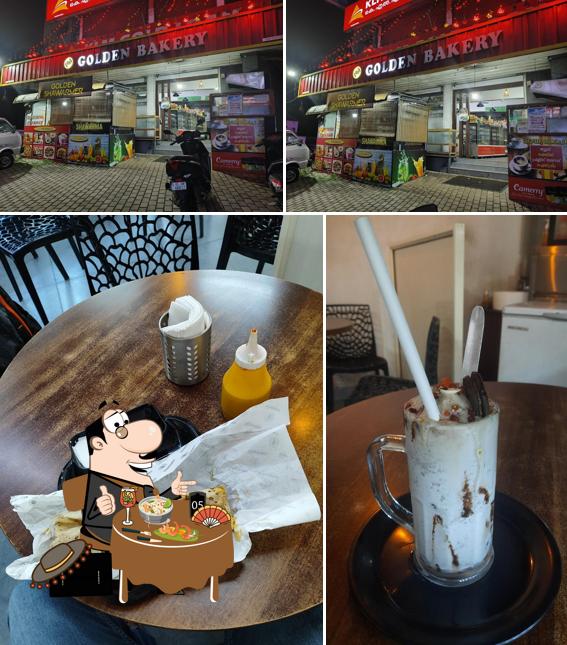 Food at Golden bakery