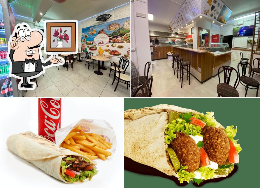 Gli interni di Halal Pizza & Kebab