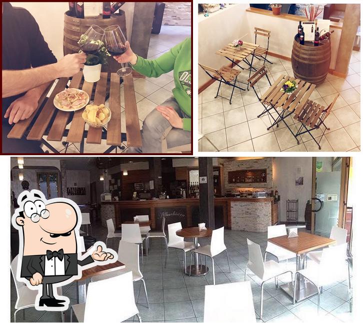 Gli interni di Caffetteria Albachiara